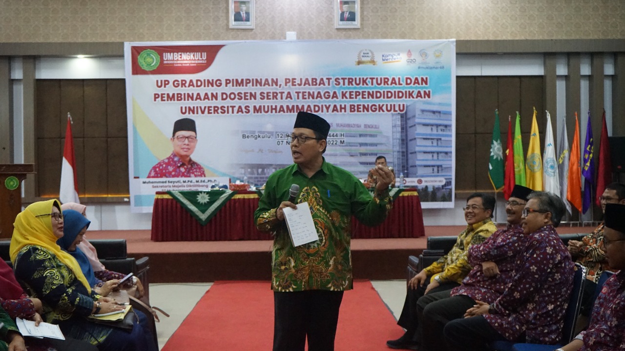 Sekretaris Majelis Dikti PP Muhammadiyah, Muhammad Sayuti,