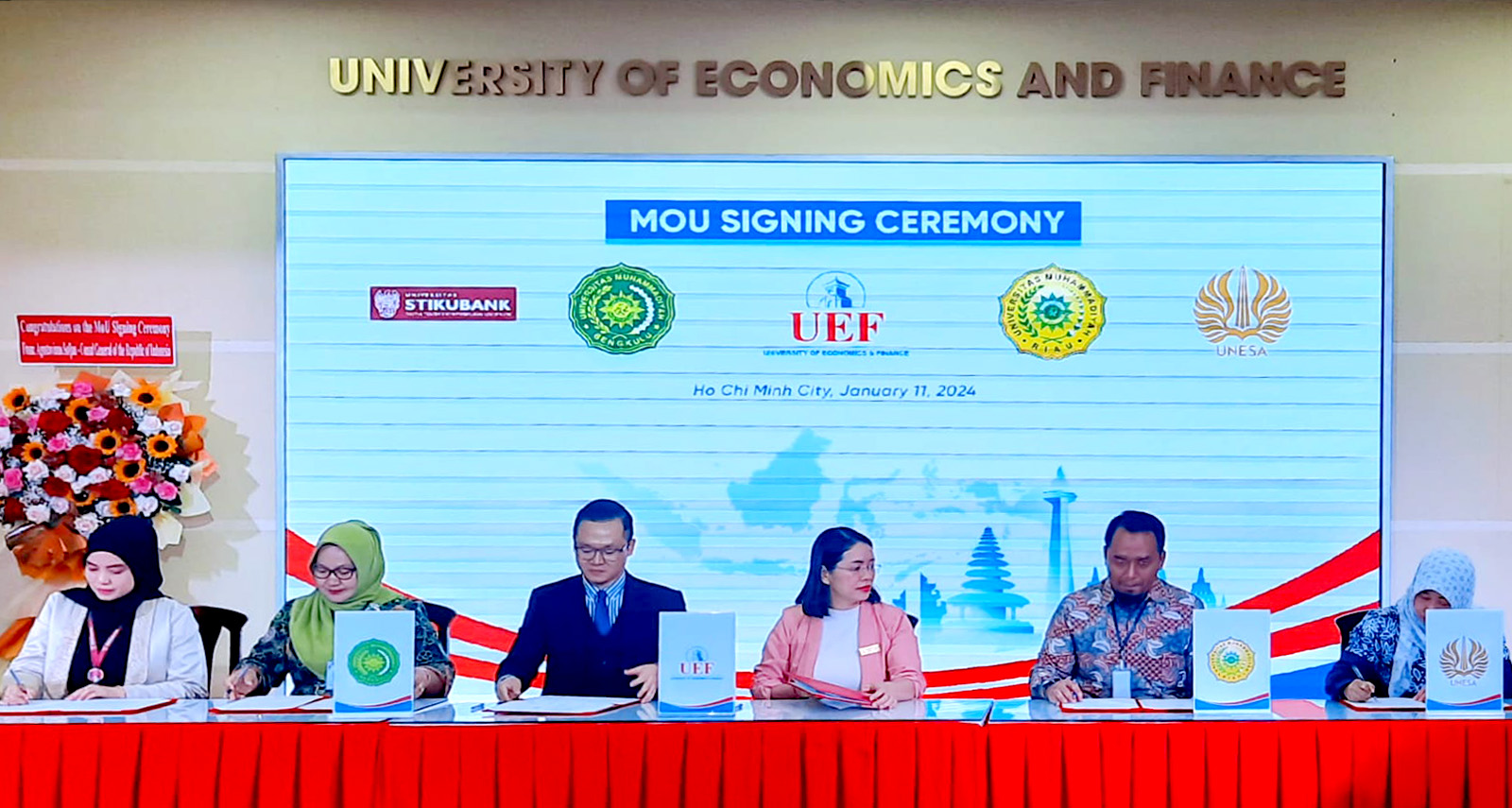 Universitas Muhammadiyah Bengkulu Tandatangani MoU dengan UEF Vietnam