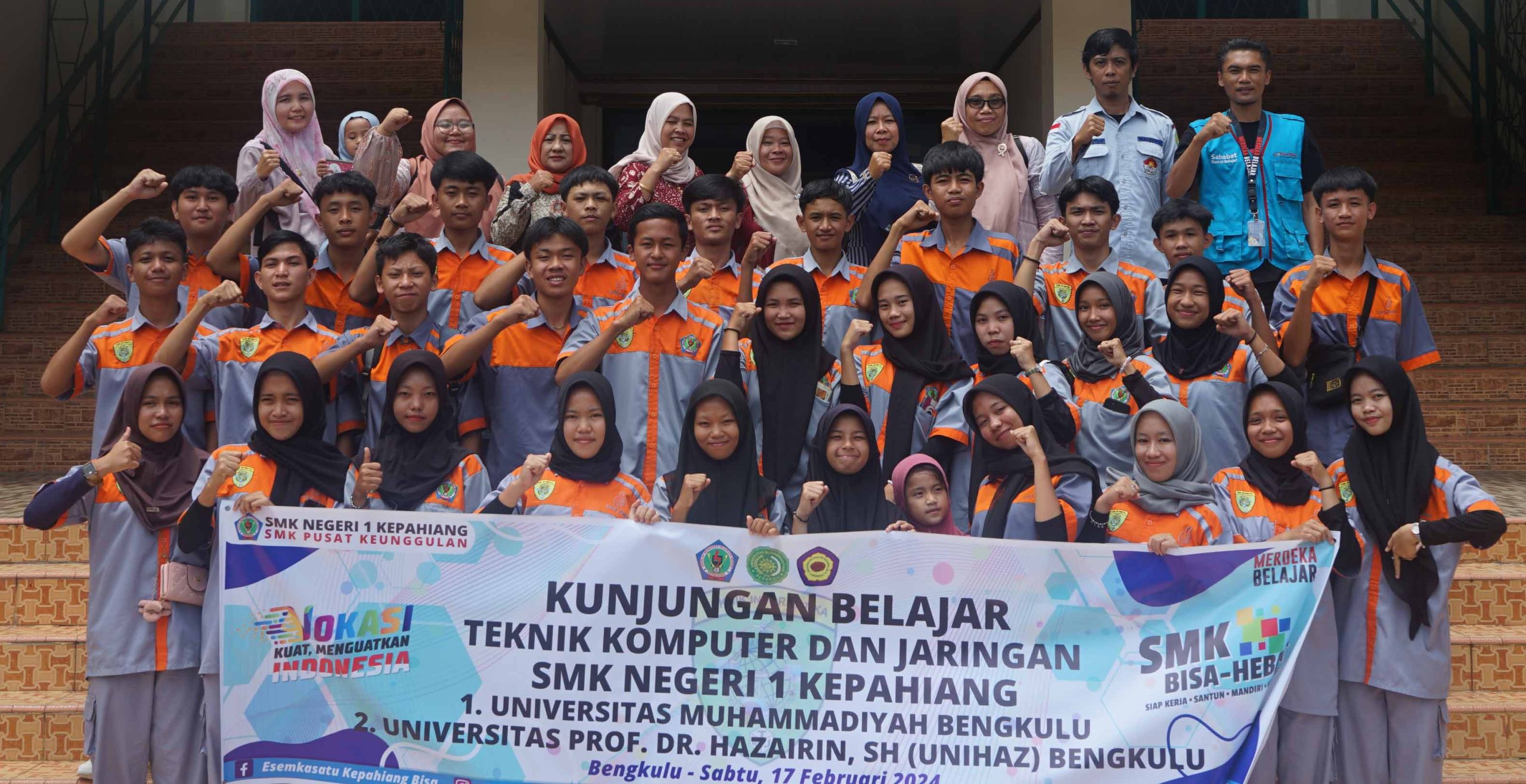 FT UM Bengkulu Terima Kunjungan Belajar 36 Siswa SMKN 1 Kepahiang