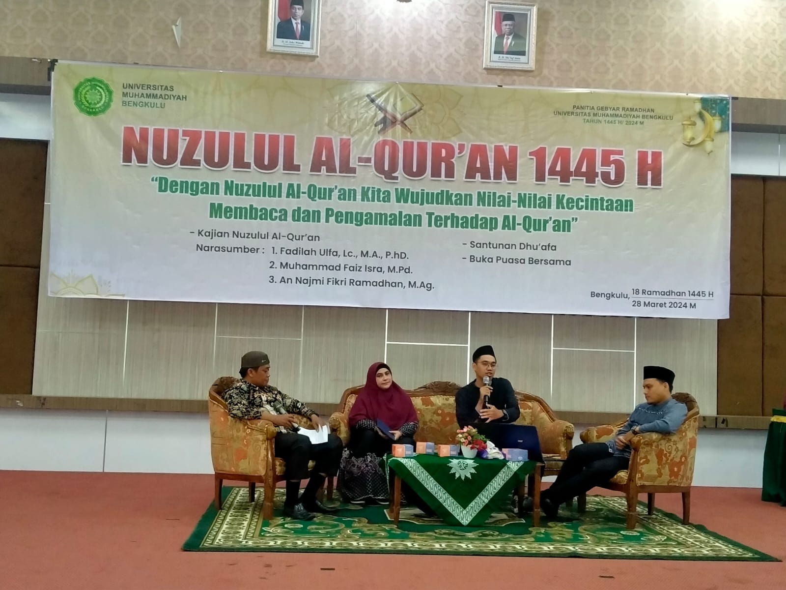 Nuzulul Qur’an, UMB Salurkan 200 Paket Santunan Dhuafa