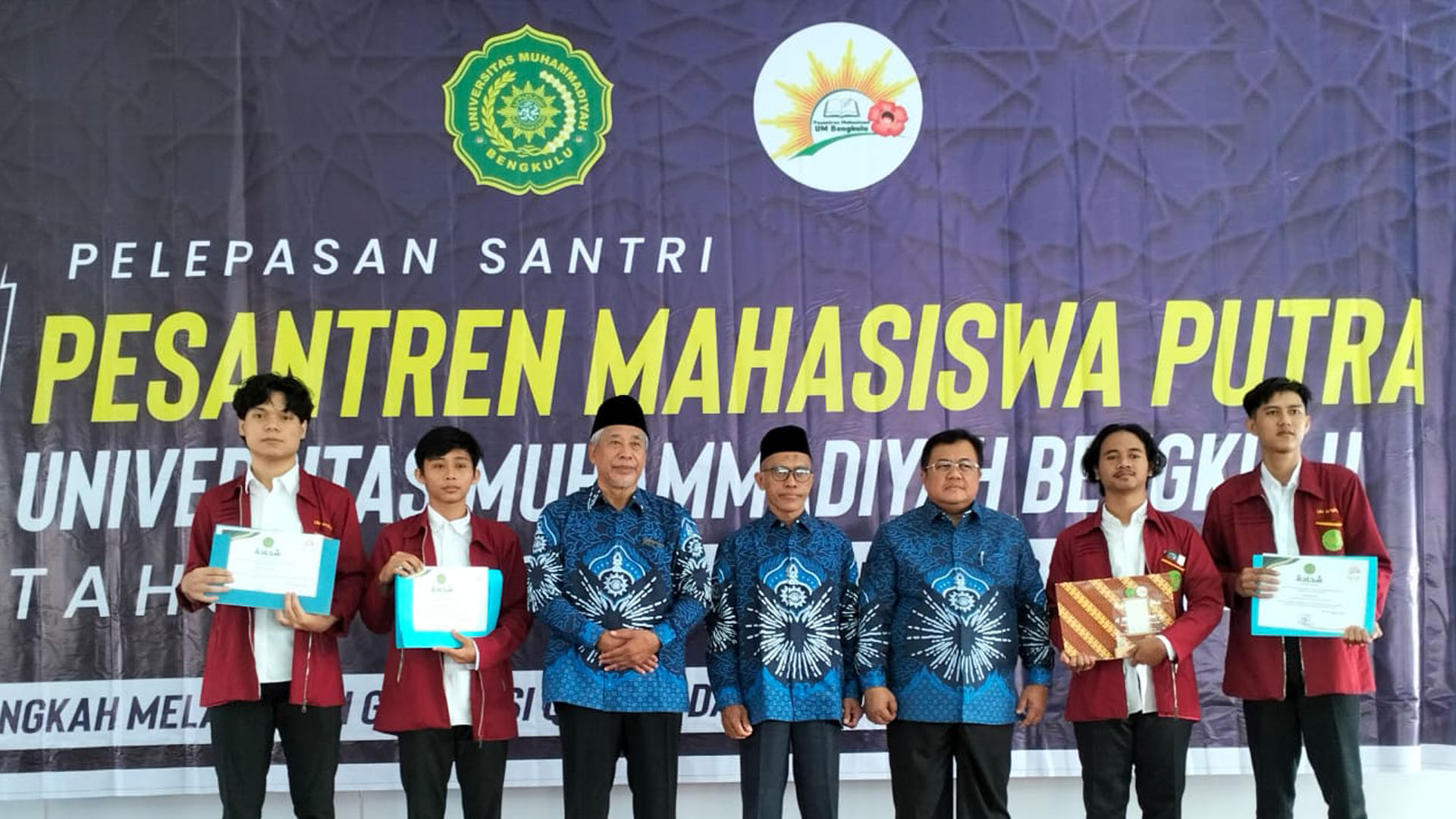 Terima Kembali 111 Mahasantri Putra. Rektor; Tahun Depan Kita Konversi menjadi Nilai Mata Kuliah