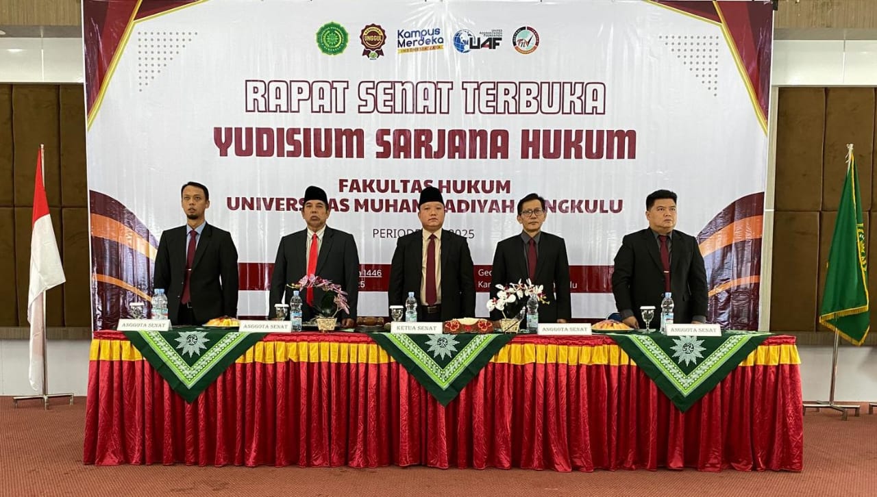 Lulusan Perdana dengan Akreditasi Unggul, FH-UMB Yudisium 30 Sarjana