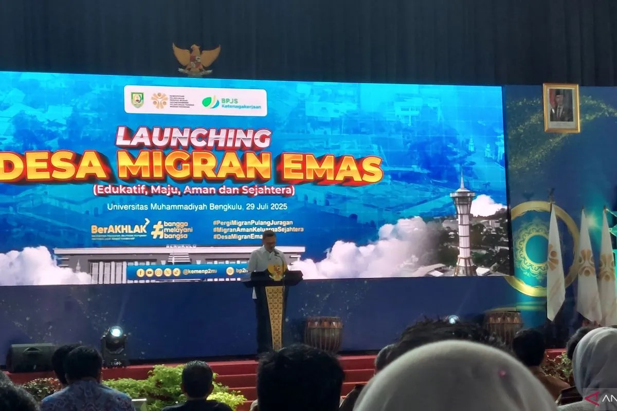 Sportatorium UMB, Vanue Launching Desa Migran Emas