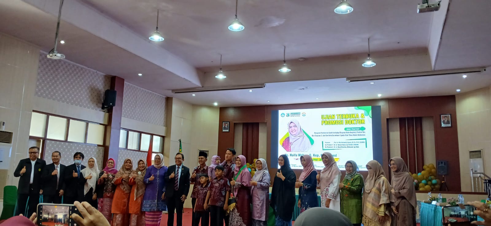 Haifa Wahyu Raih Doktor Pertama di Prodi Keperawatan UM Bengkulu