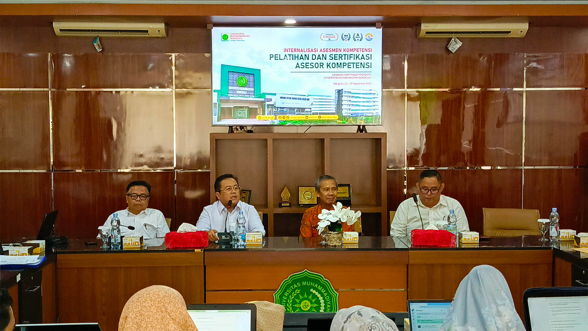 UM Bengkulu Gelar Internalisasi Asesmen Kompetensi & Pelatihan Calon Asesor LSP P1