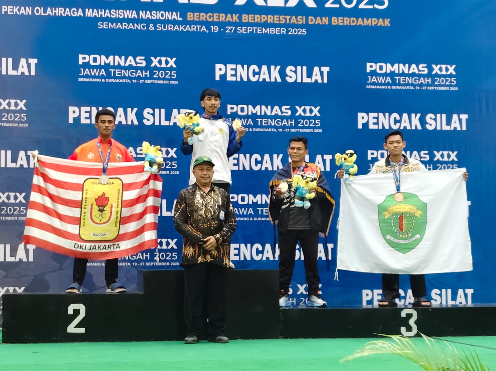 Saprawi Mahendra Mahasiswa KPI Raih Perunggu di POMNAS XIX Solo