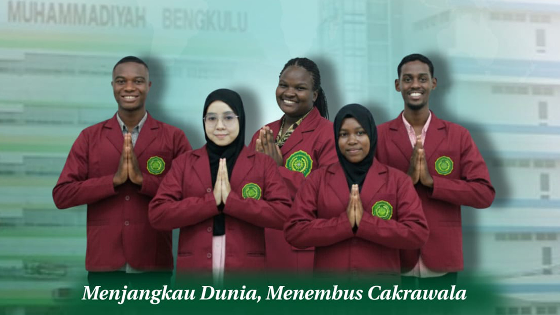 1.003 Mahasiswa Asing dari 23 Negara Berebut Kuliah di Universitas Muhammadiyah Bengkulu