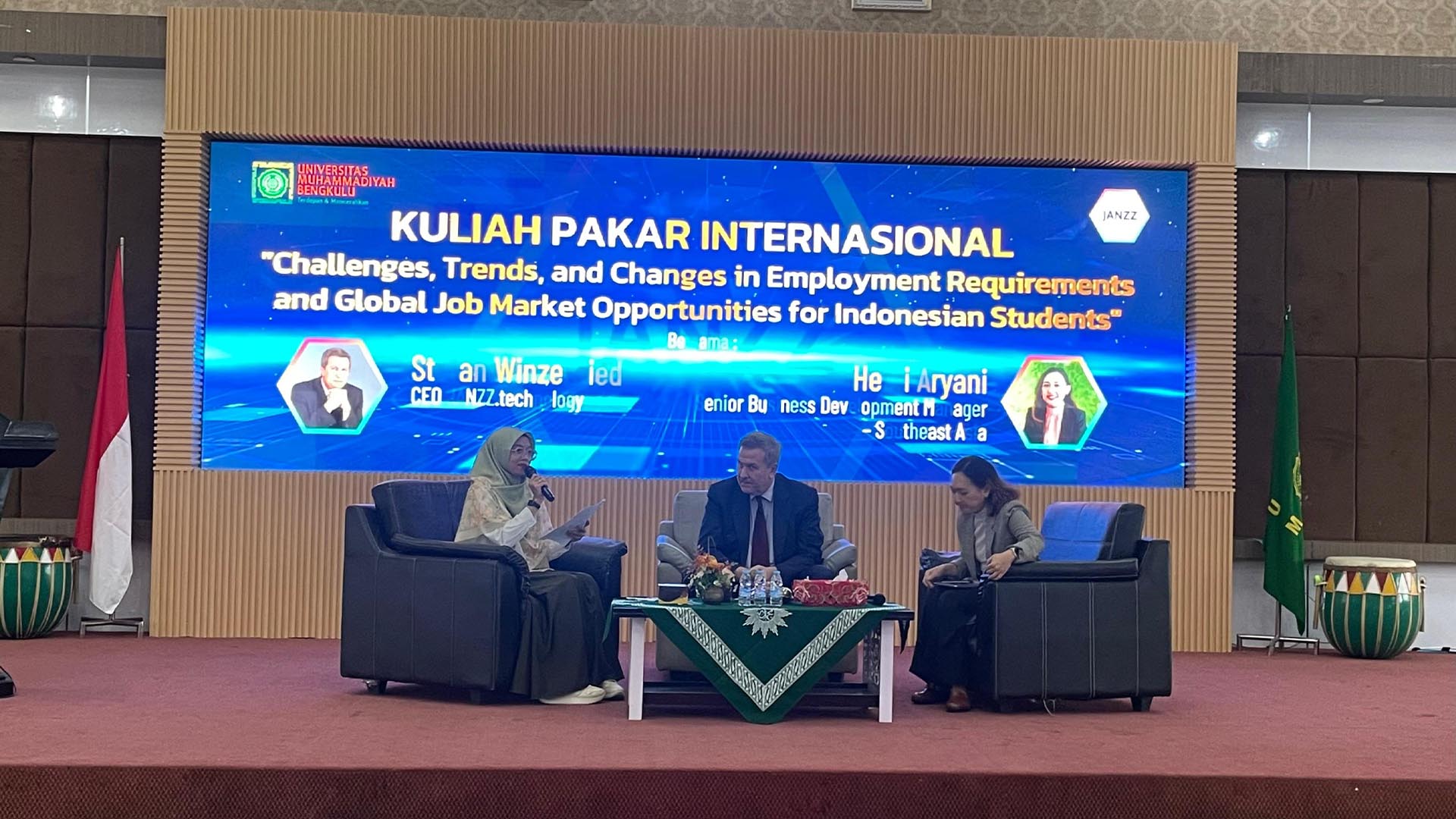 UMB Gelar Kuliah Praktisi Bersama Janzz Technology Swiss, Bahas Tantangan dan Peluang Pasar Kerja Global