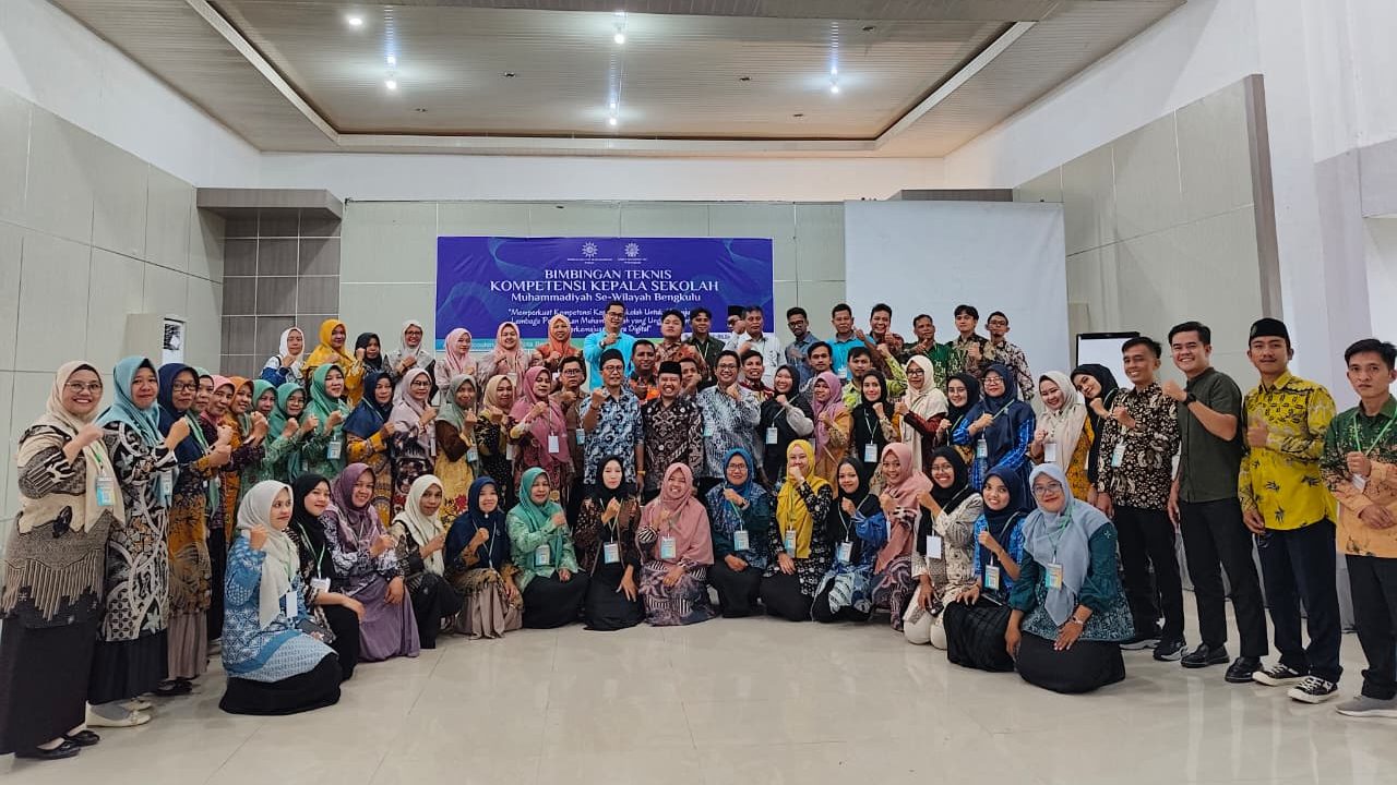 Majelis Dikdasmen dan PNF PWM Bengkulu Gelar Bimtek Kompetensi Kepala Sekolah Tahun 2026