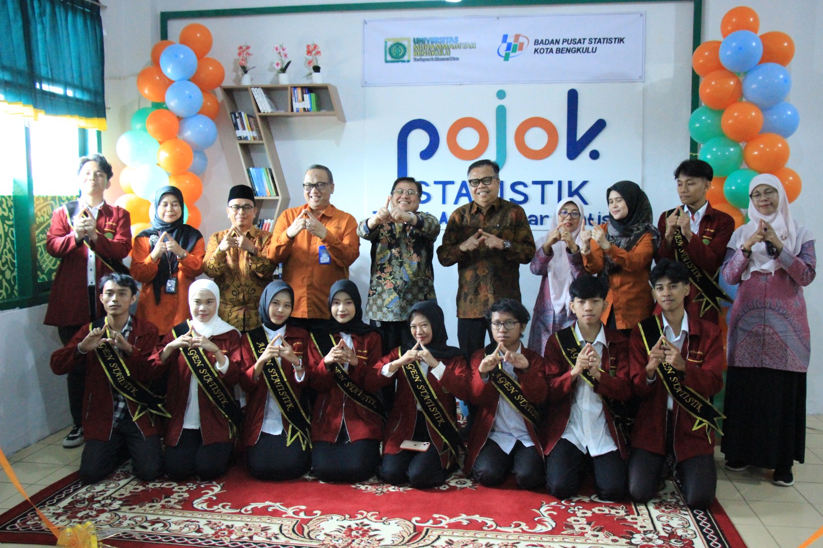 Dorong Budaya Data, BPS Provinsi Bengkulu dan UMB Resmikan Pojok Statistika