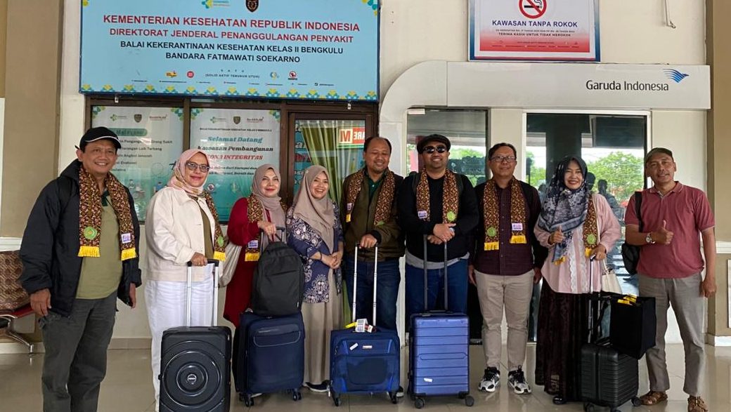 Peserta Kongres FORDEK FISIP PTMA 2026 Tiba di Bengkulu