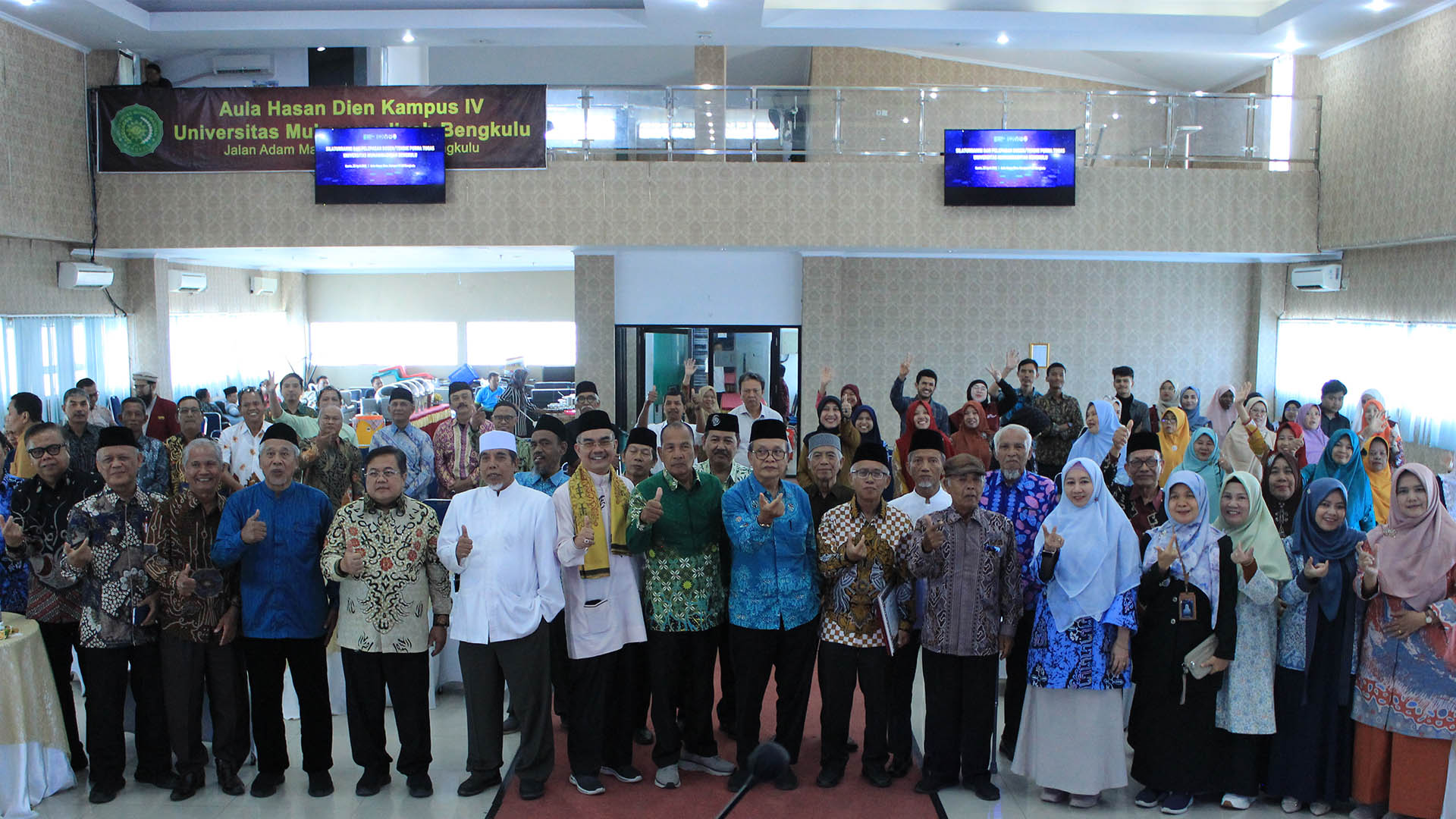 Silaturrahim dan Pelepasan Dosen serta Tendik, UMB Teguhkan Tradisi Penghormatan Pengabdian