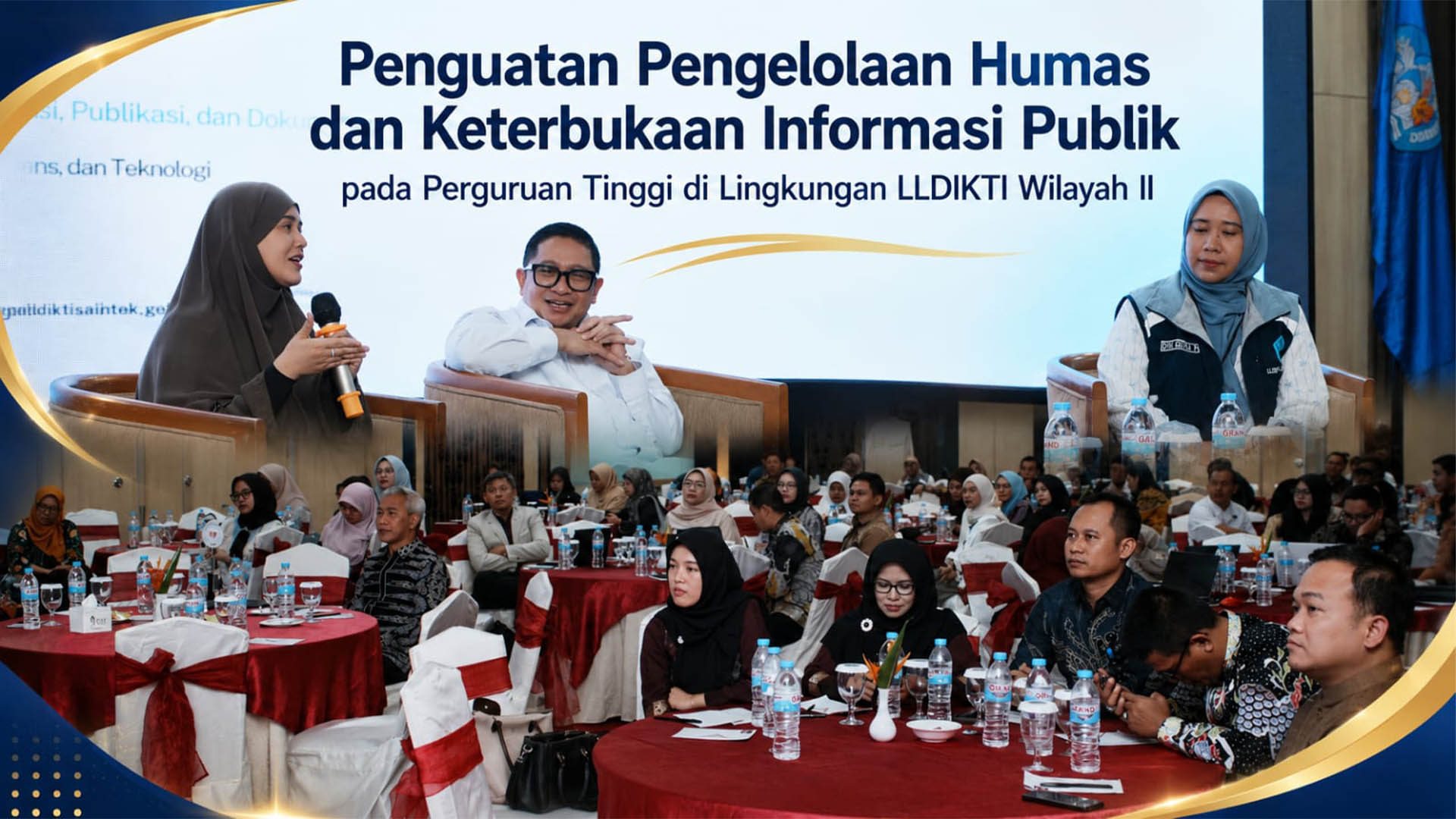 LLDIKTI Wilayah II Tekankan Peran Strategis Humas dan Keterbukaan Informasi dalam Membangun Reputasi Perguruan Tinggi